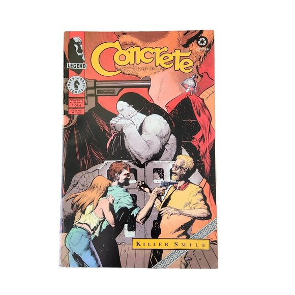 Dark Horse Concrete #1 1994 Comic Book Collector Bagged Boarded - Picture 1 of 2